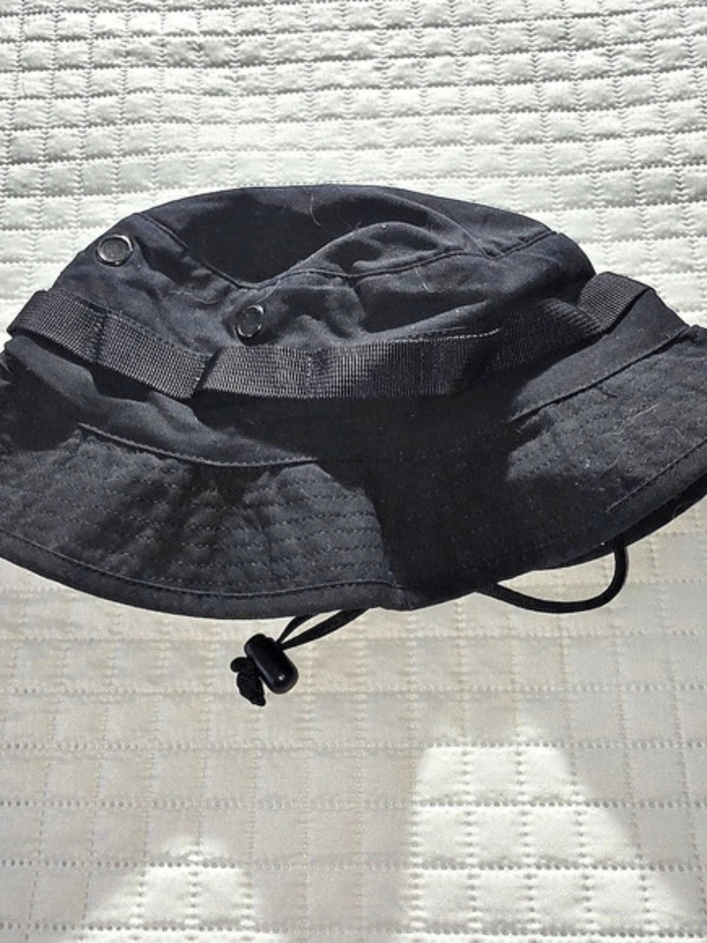 Tru-Spec Hatsun, Sun, Hot Weather Type II Bucket Hat in Black Size 7 1/4